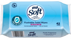 Water UK's 'Fine to Flush' certification symbolises that flushing them won't contribute to damage to UK sewers